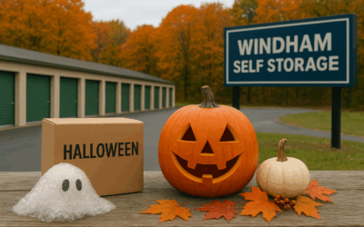 Spooktacular October Storage Tips from Windham Self Storage! 👻🍂