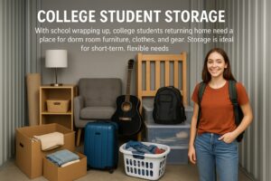 College dorm storage with Windham Self Storage - 20250514_1202