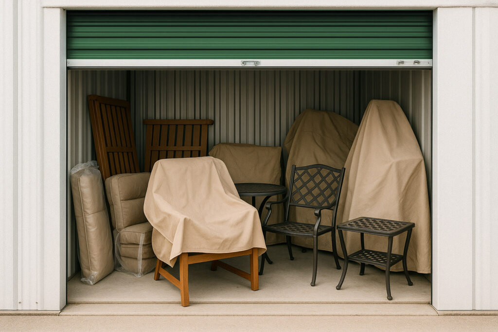 Lawn Furniture Storage