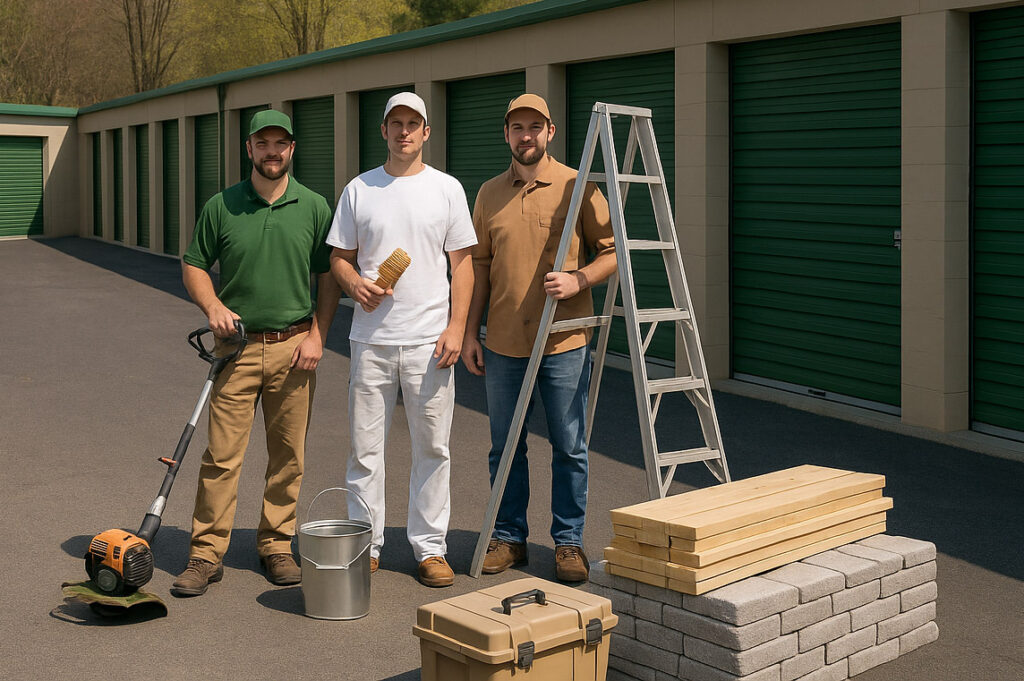 Windham Self Storage can be a game-changer for these professionals by providing a secure, organized space to store tools, materials, and seasonal inventory.